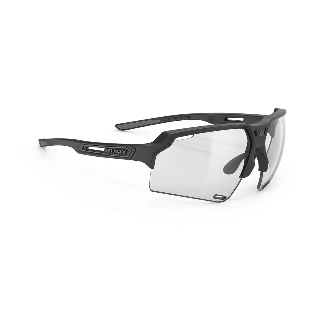 Rudy Project Deltabeat sunglasses in Matte Black with ImpactX Black lenses