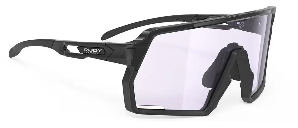 Rudy Project Kelion sunglasses in Black with impactX laser purple light changing golf lenses