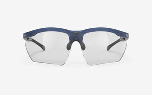 Frozen Blue Avio frame/ImpactX2 Photochromic (light changing) Black lenses