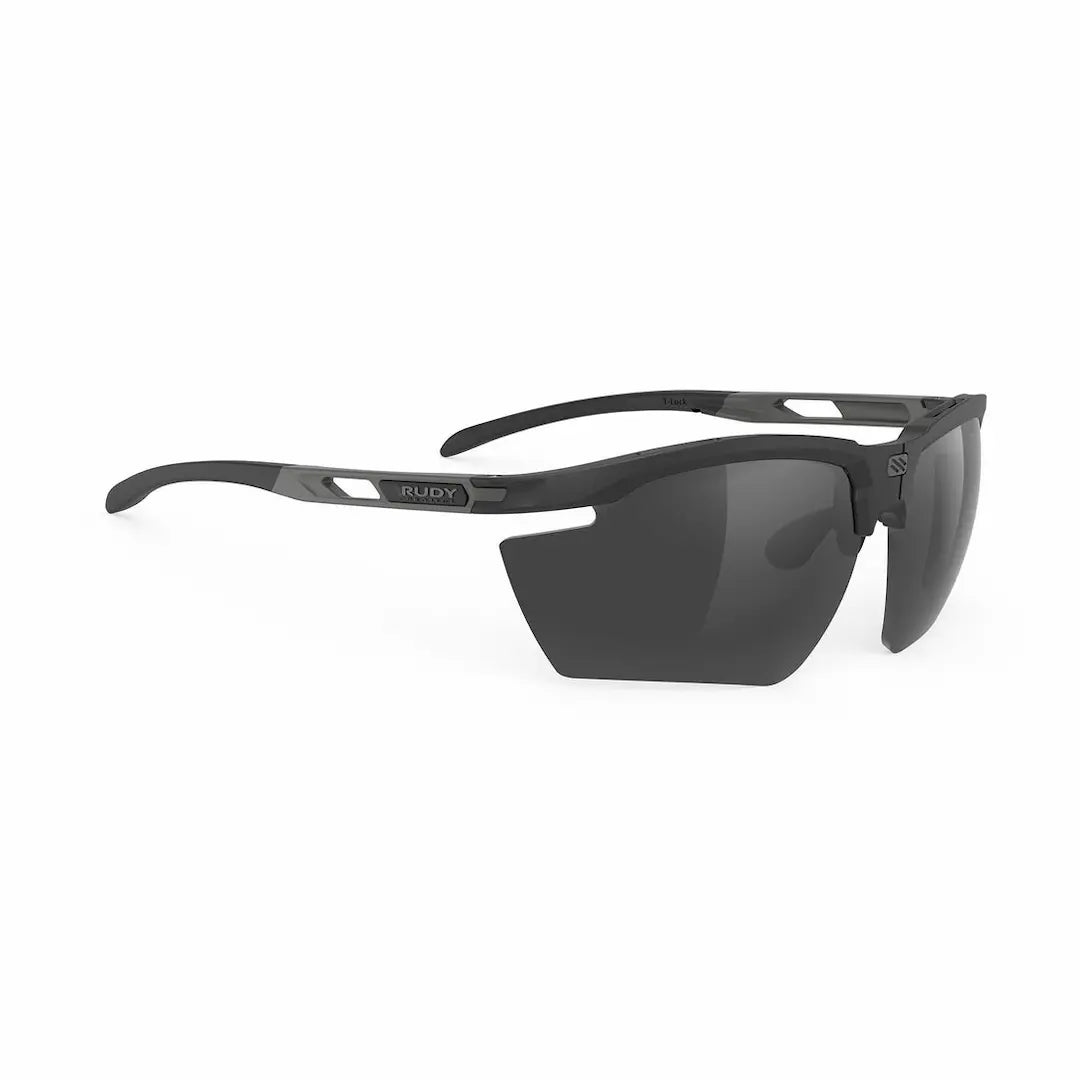 Rudy Project Magnus sunglasses in black with smoke lenses