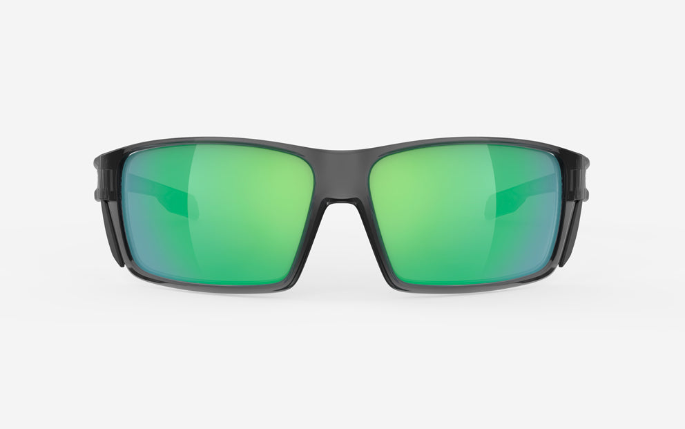 Rudy Project Nyad Cystal Ash Gloss/Multilaser Green