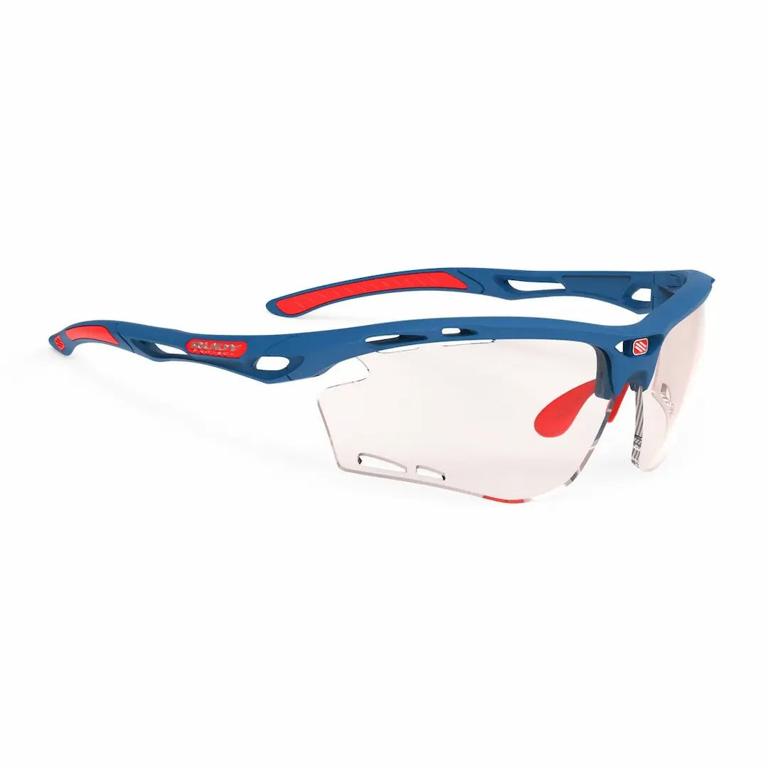 Rudy Project Propulse sunglasses Pacific Blue Matte/ImpactX Clear to Red
