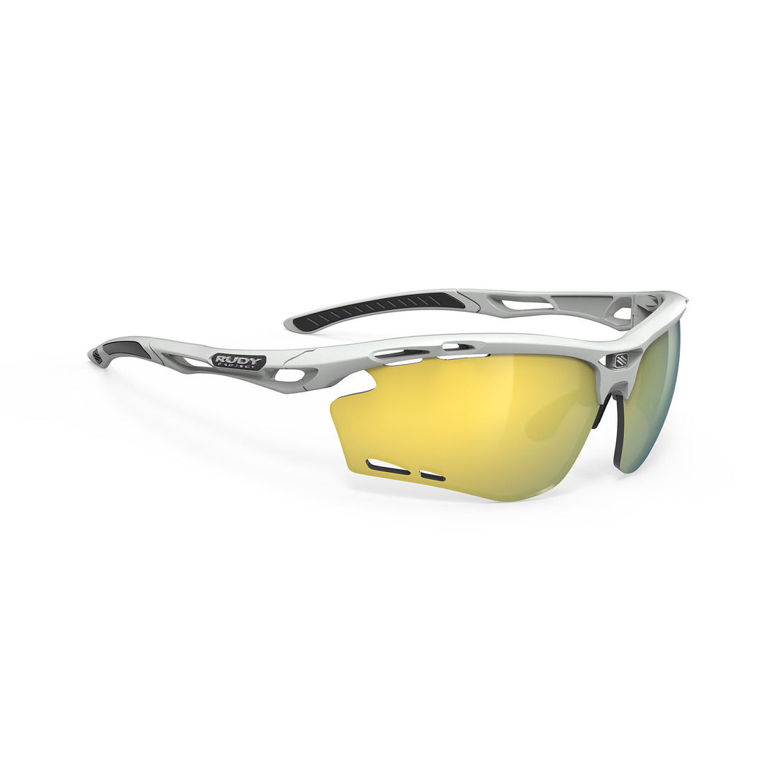 Rudy Project Propulse Light Gray Matte/Multilaser Yellow