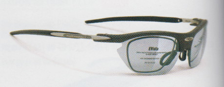 Rudy Project full rimmed insert installed