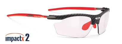 Rudy Project Rydon Carbonium/ImpactX-2 Photo Clear to Laser Red HDR Sunglasses