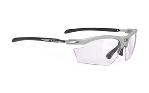 Light Gray Matte frame/ImpactX-2 Clear to Laser Purple lenses (light changing) (golf/pickleball)