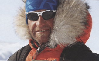 Climber wearing Rudy Project Rydon sunglasses