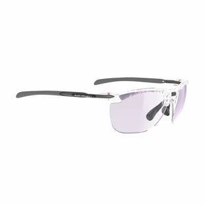Crystal Gloss frame/ImpactX Photochromic 2 Laser Purple (light changing) lenses