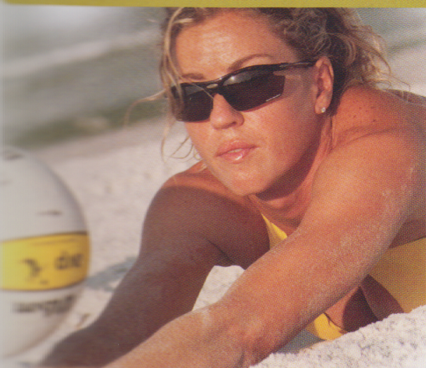 Volleyball Player wearing Rudy Project Rydon