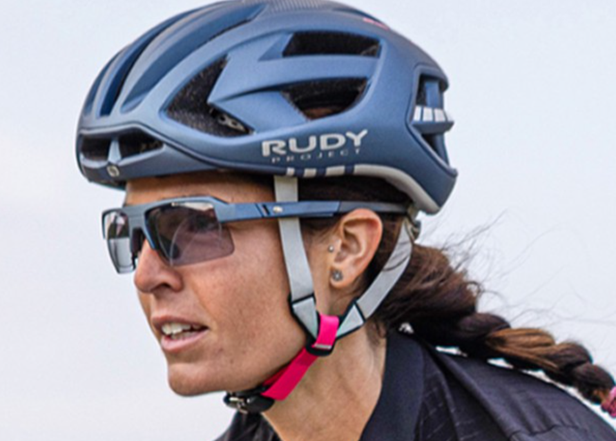 Person wearing Rudy Project Sirius sunglasses