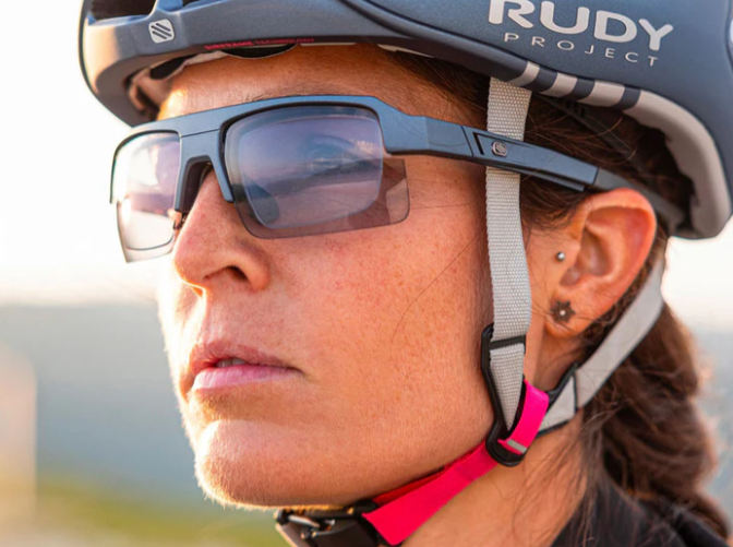 Rudy Project Sirius sunglasses with Rx adapter installed