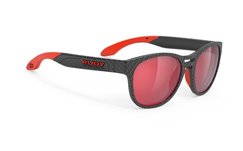 Rudy Project Spinair 56  sunglasses Carbonium/Polar3FX HDR Multilaser Red