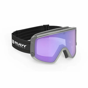 Light Grey Matte goggle/ImpactX2 Photochromic Laser Purple (light changing) lenses