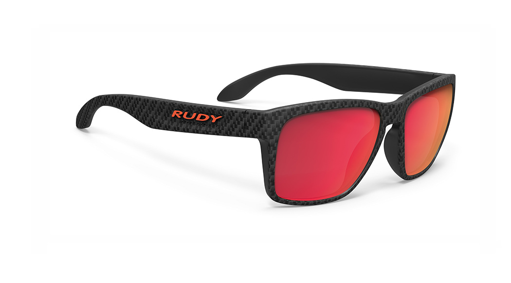 Rudy Project Spinhawk Sunglasses Carbonium/ML Red