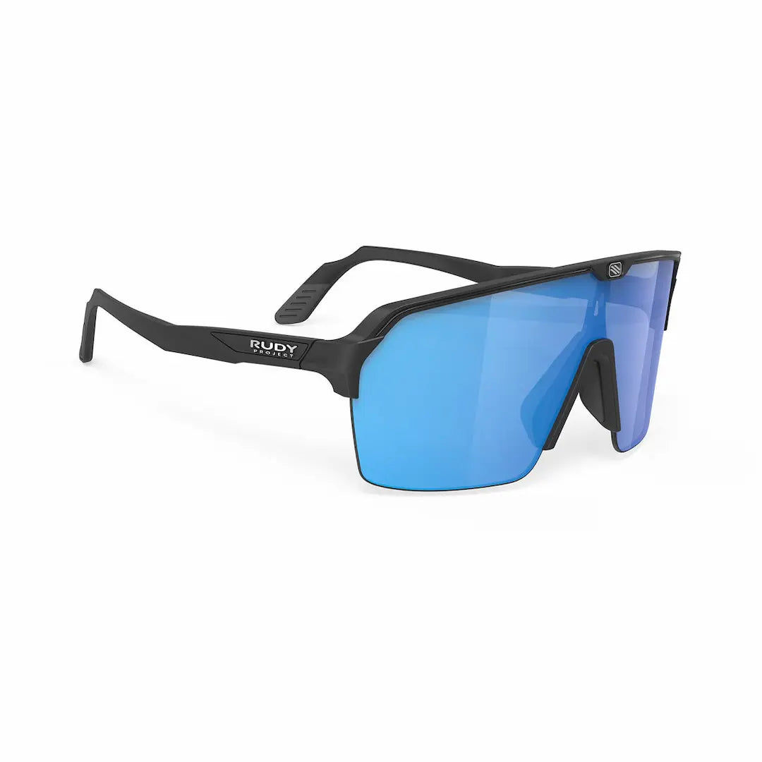 Rudy Project Spinshield Air sunglasses in Black with blue mirror lenses