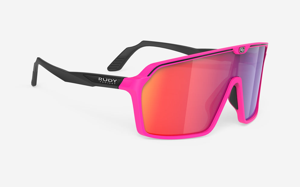 Rudy Project Spinshield Pink Fluo Matte/Multilaser Red