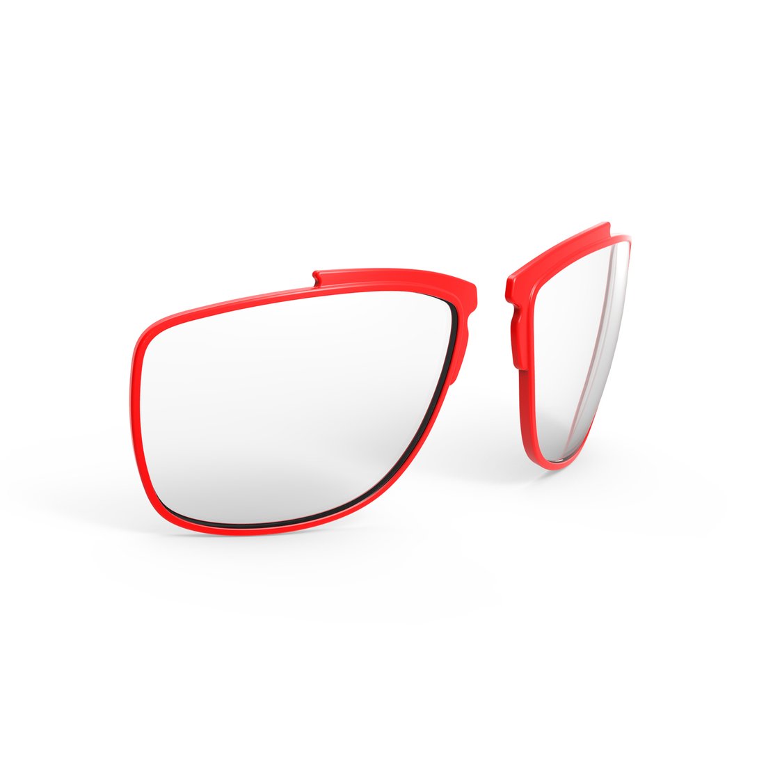 Shape B - Rudy Project Vulcan Red Fluo Clip