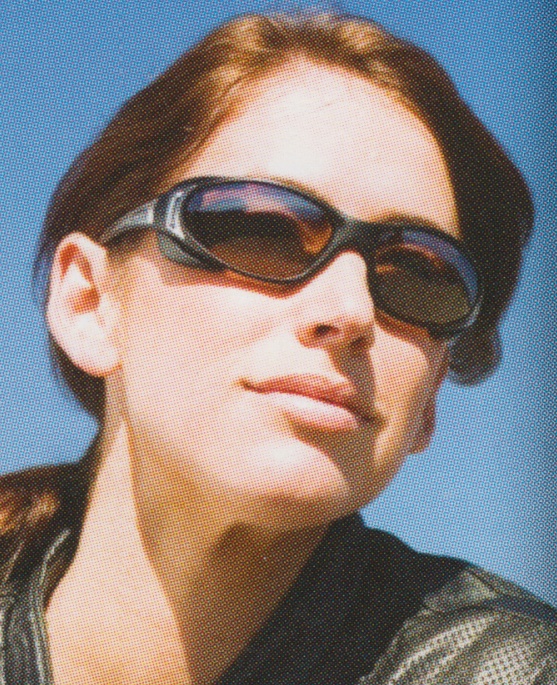 Woman wearing Chopper