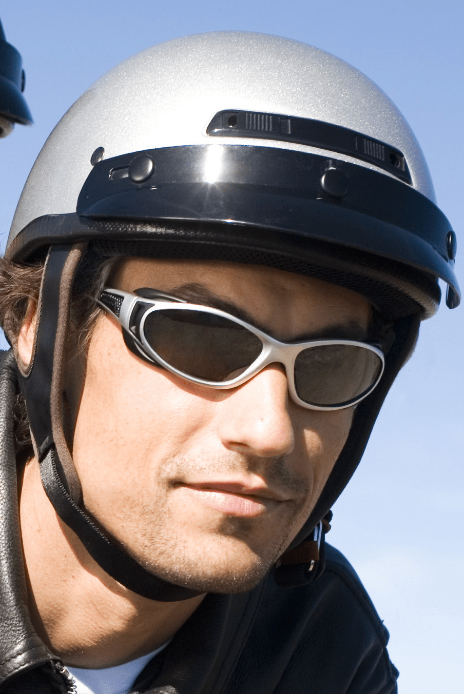 Man wearing Chopper sunglasses