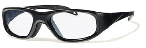 Shiny Black frame/Clear Silver lenses