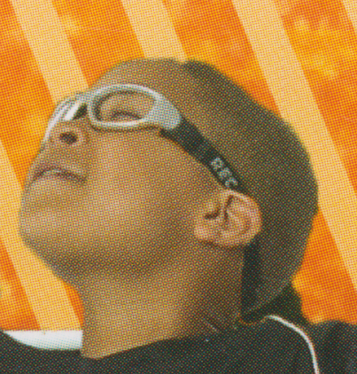 Kid wearing Maxx 21 Sports Goggles