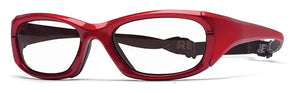 Crimson frame/Clear Silver lenses