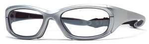 Plated Silver frame/Clear Silver lenses