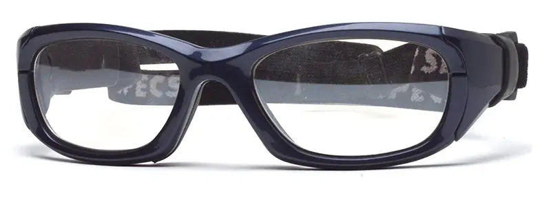 LS Rec-Specs Maxx 31 Safety Prescription Sports Goggle Plated Silver frame/Clear Silver lenses