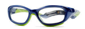 Shiny Navy-Green frame/Clear Silver lenses