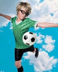 Boy wearing Liberty Sport Slam