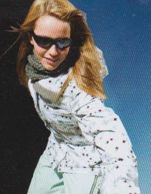 Girl wearing Trailblazer sunglasses