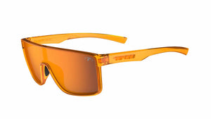 Amber Blaze frame/Atomic Orange Mirror lenses