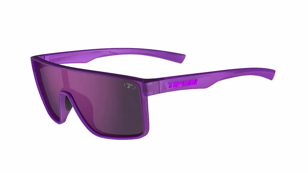 Tifosi Sanctum Purple sunglasses with purple mirror