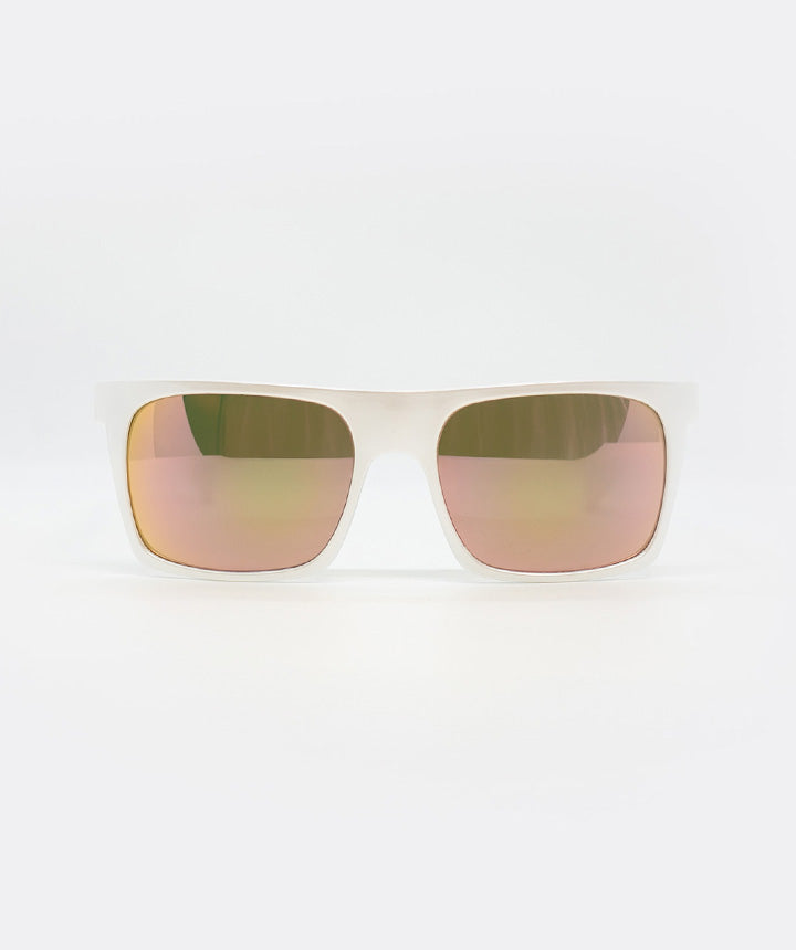 Dink Sanibel White/Rose Polarized