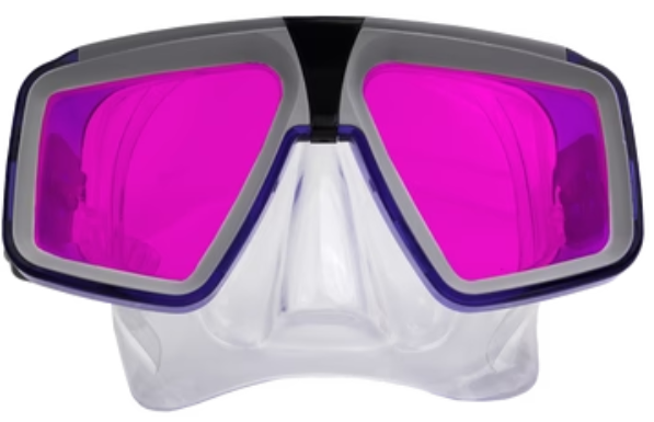 Seavision Abyss Gray/Blue with Magenta Color Correcting lenses