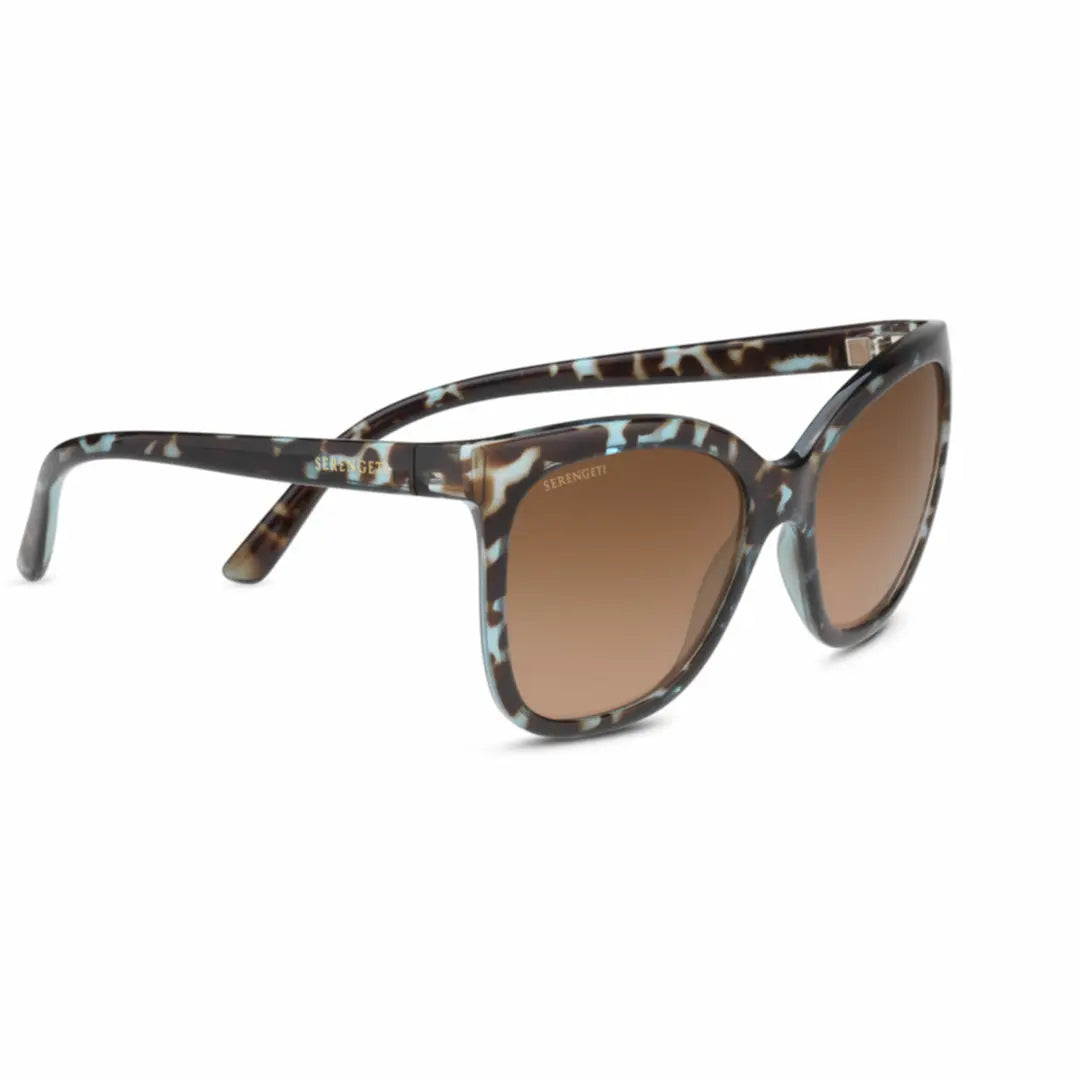 Serengeti Agata sunglasses in Blue Tortoise with Drivers Gradient lenses