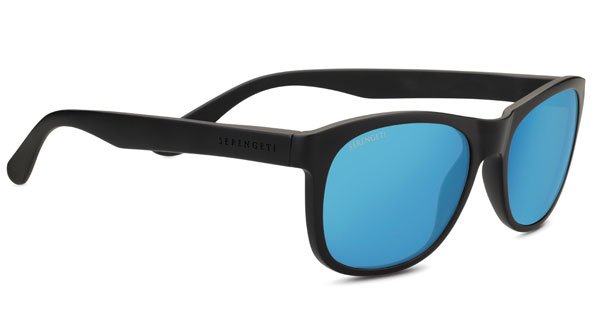 Serengeti Anteo Satin Black/Polarized 555nm Blue