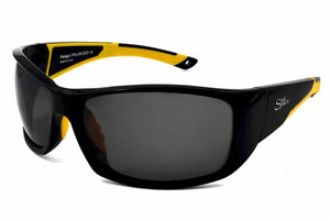 Black-Yellow frame/Gray Polarized lenses