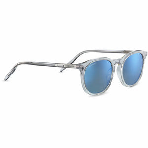 Crystal Gray frame/Mineral Glass Polarized 555nm Blue lenses