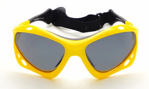 Soleil Specs (Yellow frame/Gray polarized lenses)