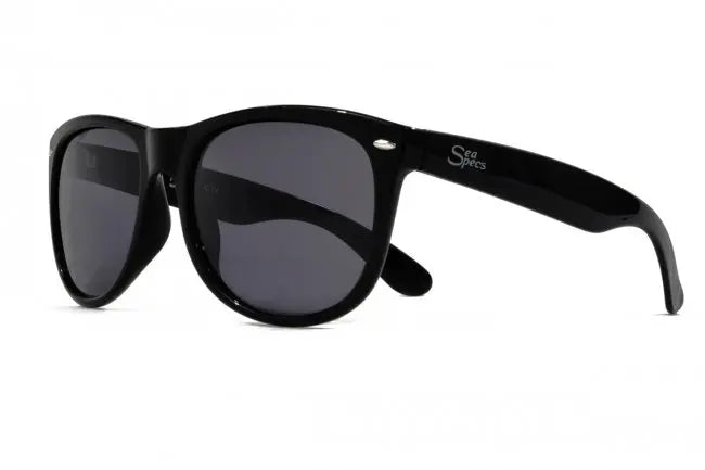 Seaspecs Cruzer sunglasses in black with polarized lenses