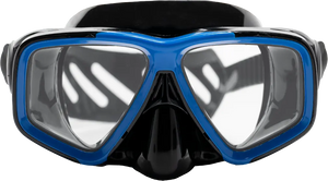 Black Skirt/Blue Accent