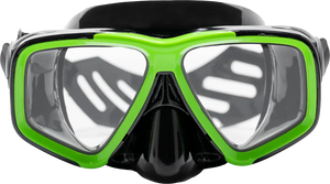 Black Skirt/Green Accent