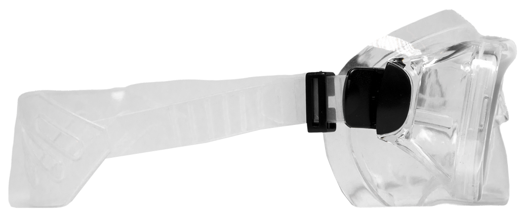 SeaVision 2100 Dive Mask Clear Skirt with Clear Accent and Clear Lenses