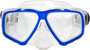 Clear Skirt/Ice Blue Accent