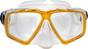 Clear Skirt/Ice Orange Accent