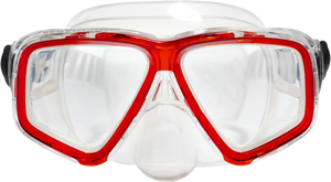 Clear Skirt/Ice Red Accent