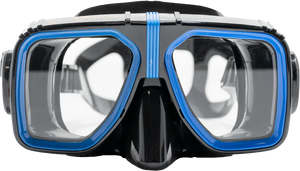 Black Skirt/Blue Accent