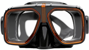 Black Skirt/Ice Orange Accent