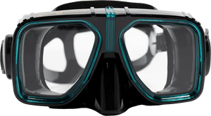 Black Skirt/Ice Teal Accent